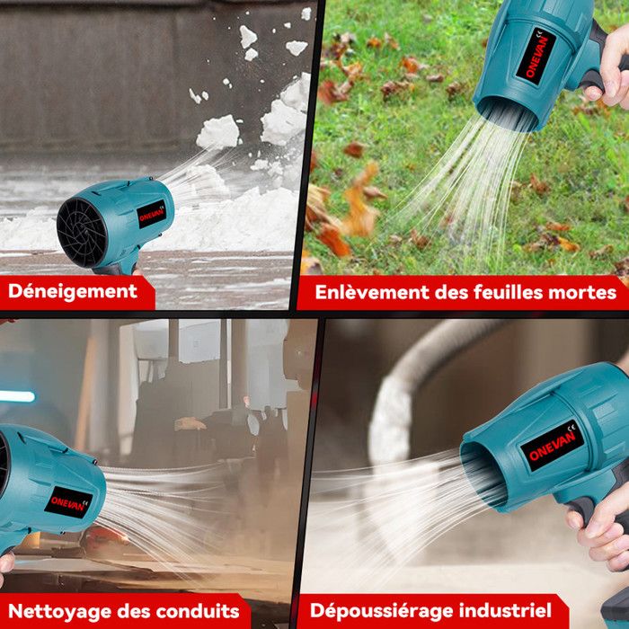 PETIT VENTILATEUR TURBO Avec Poche Moteur Sans Balais Souffleur Taille 120000 Tr EUR 113,92