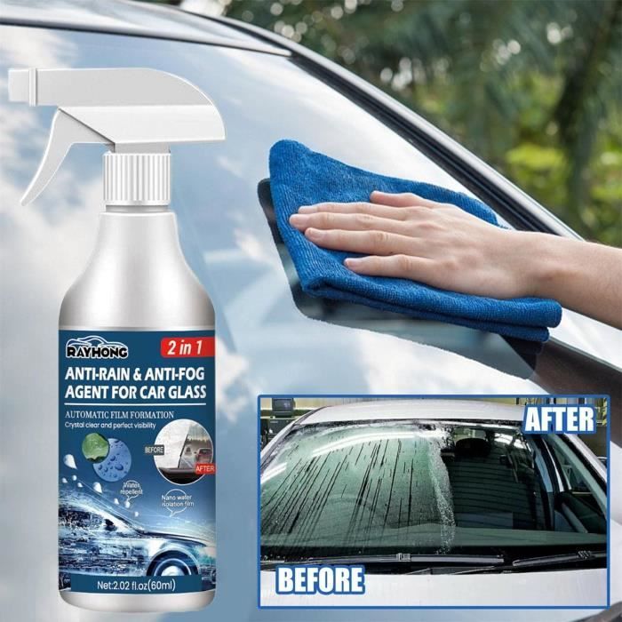 Agent anti-pluie anti-buée pour pare-brise de voiture,protection