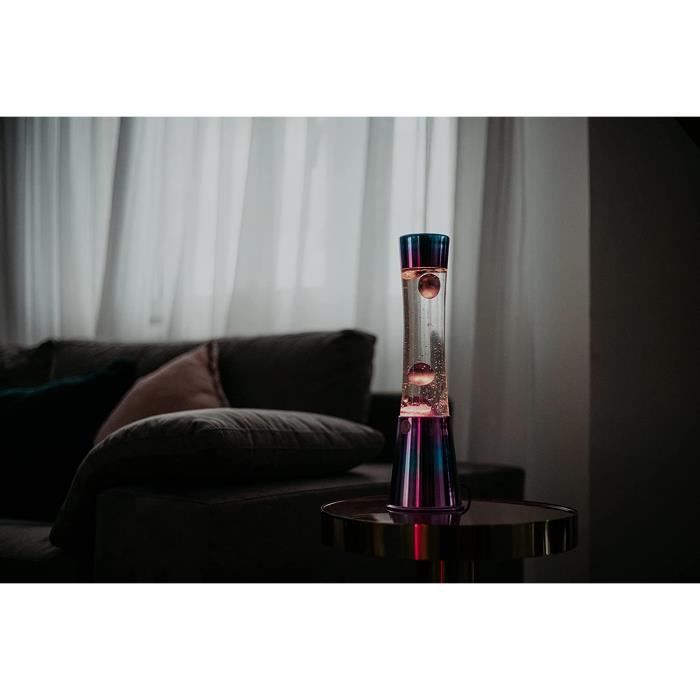 Lava Lamp Violette - Lampe À Lave Enfant Et Adulte 40cm, Lampe Ambiance  Zen, Gadget Insolite Utile, Objet Insolite, Ampoule Incluse