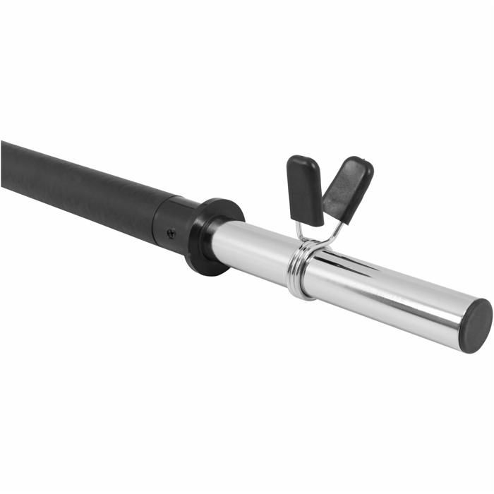 Barre D'aérobic Gorilla Sports 10kg – 120 Cm, Embouts Colorés, Anti-dérapant, Musculation Et Core Training