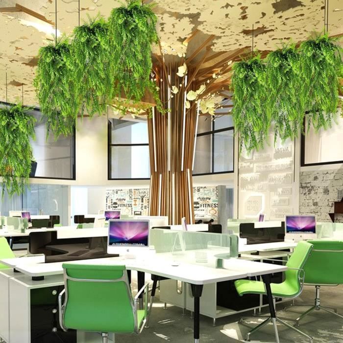 Home Vétal réalise des jardins d'interieur de plantes artificielles, des  décoration en entreprise