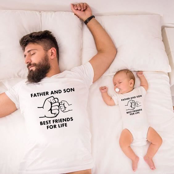 Pere et fils pour la vie famille correspondant famille Look t shirt bebe papa correspondant vetements pere et fils correspondant Cdiscount Puericulture Eveil bebe