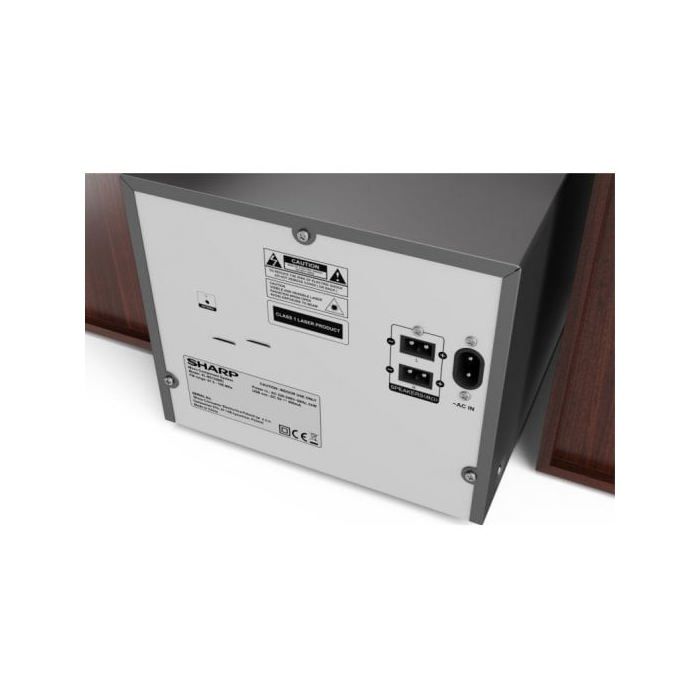 Chaîne Hi-Fi SHARP XL-B512(BR) 45 W Bluetooth USB CD