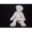 doudou ours beige blanc rayure oscar j-line