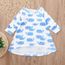 Robe De Fille Infantile Nouveau Ne Bambin Bebe Filles Dessin Anime Baleine Imprimer Robes Tenues Vetements Lmhwh90 Bei Blanc Achat Vente Robe Cdiscount