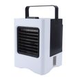 Mini climatiseur USB – Nosheir – 3-en-1 refroidissement humidification purification – Portable bureau maison – Blanc noir