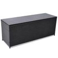 Coffre De Rangement Resine Tressee Achat Vente Pas Cher