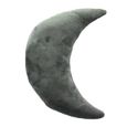 COMETE - Coussin en forme de lune extra doux 30 x 45 cm Gris-0