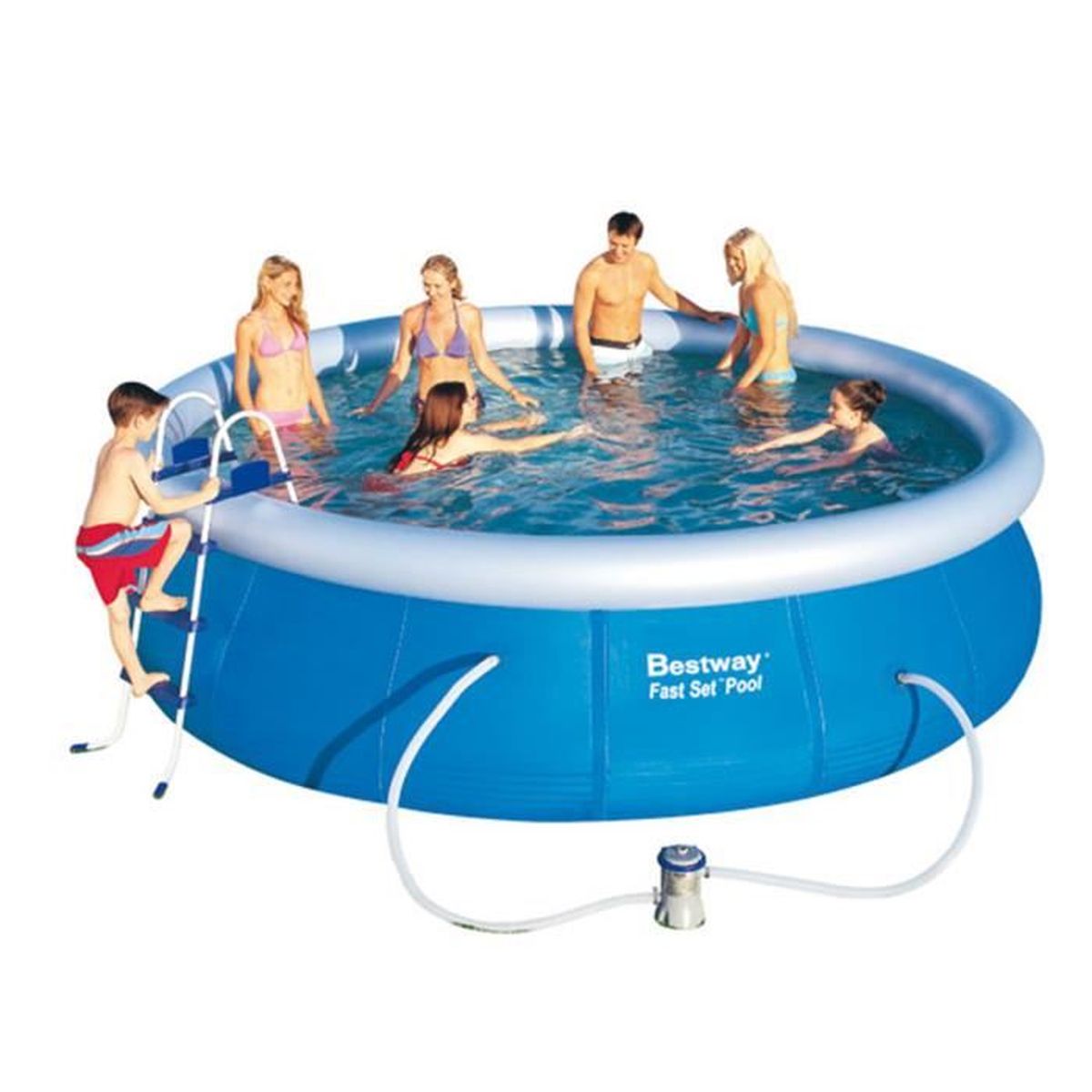 Piscine Amovible Hors-Sol Bestway Fast Set 10x10 cm Piscine Amovible Hors-Sol Bestway Fast Set 10x10 cm