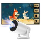 Mini Videoprojecteur LaylaTang Y200, Support 1080P - 5000 Lumen - Support rotatif 240° - Miroir Écran iOS/Android - Ultra-portable