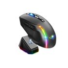 SPIRIT OF GAMER Souris sans fil avec socle de recharge - Noir - Gaming - ELITE-M50 - LED - Personnalisable - Boutons programmables