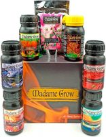 MADAME GROW - Kit Premium 7 Pack d'engrais naturels pour couvrir le cycle complet des plantes 420 (6x250ml+30gr)