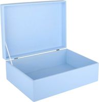 Caisse En Bois Avec 12 Compartiments - 25,8 X 19,8 X 5 Cm - Couvercle En Verre - Rangement Bijoux, Condiments