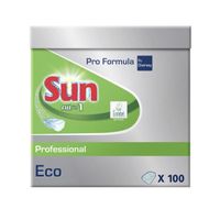 Diversey Sun Pro Formula Sun Pro Formula, Dishwasher detergent + rinse aid + salt, Tablette, Universel, 60 pièce(s), 20 cm, 39 cm