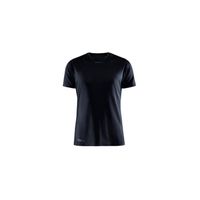 T-Shirt Running Homme Craft CTM Distance Warp Mesh SS - Noir - Respirant - Running