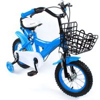 Vélo pour enfants bleu 12 pouces vélo pour enfants garçons filles roue de vélo pour enfants
