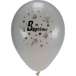 Kit Ballon Lettre Bapteme Doré 34 Cms - Les Bambetises