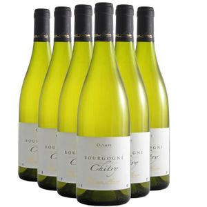 VIN BLANC Bourgogne Chitry cuvée Olympe Blanc 2018 - Lot de 