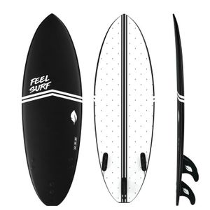 PLANCHE DE SURF Planche de Surf en mousse FEEL SURF - 5'4 x 20