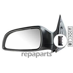 Gauche Rétroviseur Extérieur Opel Astra G Coupe Cabriolet Argent Gauche Electrique Miroir