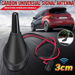 antenne pied Raku 2/ Socle avec 16/ V Kit amplificateur pour Peugeot/ / Antenne Autoradio Voiture Allume-Cigare Adaptateur antenne tige Universe courte 3/ cm Antenne de toit