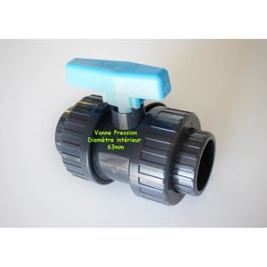 Vanne Interplast 32mm /à coller double union d/émontable 3,2cm 32 mm PN16 PVC PRESSION