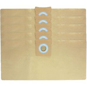 40 L Kga Supplies 30 L Lot de 5 sacs /à poussi/ère solides pour aspirateurs Titan 16 L 20 L