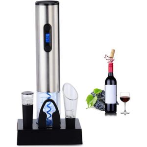 Tire Bouchon /Électrique Professionnel Coffret cadeau 5 en 1 avec Ouvre-vin /électrique Automatique Proster Ouvre-bouteilles /électriques Rechargeable