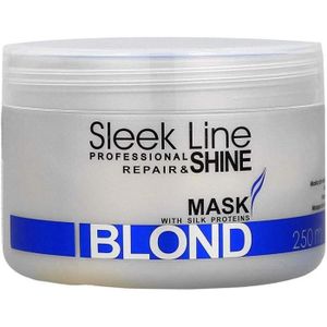 MASQUE SOIN CAPILLAIRE Soins et masques pour les cheveux Stapiz Sleek Line Blond Masque 250 ml 964934
