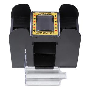 XF04443-Machine automatique de poker de mélangeur de carte d'outil de brassage électrique