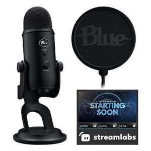 YOUSHARES Blue Yeti Bras perche avec filtre anti-pop – Support Blue Yeti  avec pare-brise pour microphone USB Blue Yeti, Yeti Pro