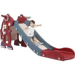 TOBOGGAN Toboggans pour enfants pliable avec panier de bask