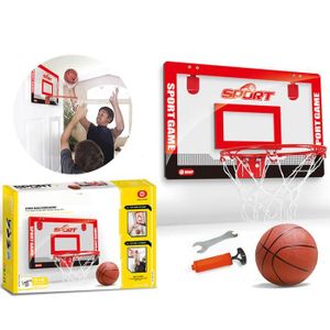 PANIER DE BASKET-BALL Mini Panier de Basket Enfant Interieur, Panier de Basket Mural Bureau Salle Accessoire Jouets de Sport pour Garçon
