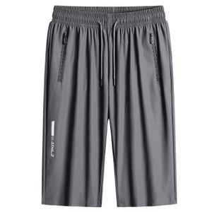 Pantalon Court (pantacourt) Coton Gris Stretch Aventures Des Toiles Taille 38 - Occasion Très Bon état
