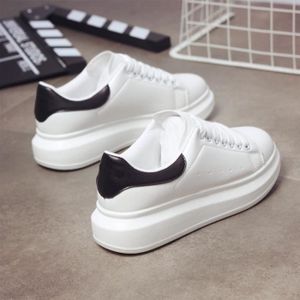 Sneakers 2025 plateforme blanche
