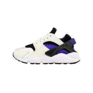 BASKET Chaussures Femme NIKE Air Huarache Blanc - Lacets 