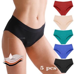 Culottes Menstruelles Lavables Pour Filles 8-18 Ans - Lot De 6 - Anti-fuites, Coton Doux - Protection Supplémentaire - 4