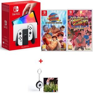 CONSOLE NINTENDO SWITCH Pack Nintendo Switch Oled + 2 JEUX Street Fighter 