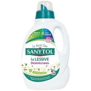 LESSIVE SANYTOL lessive désinfectante fraicheur florale 1.