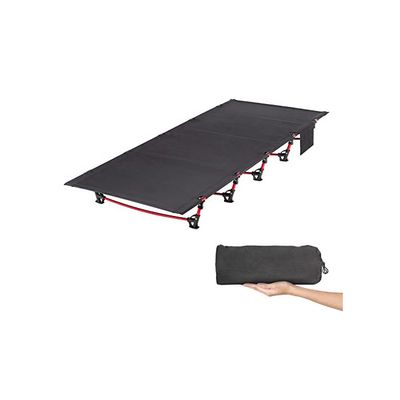 Lit De Camping Hitoptools Ultraléger – Pliant, Alu, 330 Lb, Pour Rando/voyage