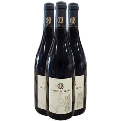 Gerard Boucher Saint-Joseph 2023 - Vin Rouge de la Vallée du Rhône (3x75cl)
