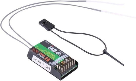 Récepteur Flysky FS-IA6 6 Canaux 2.4GHz - Pour Télécommande FS-I6 - Modélisme RC