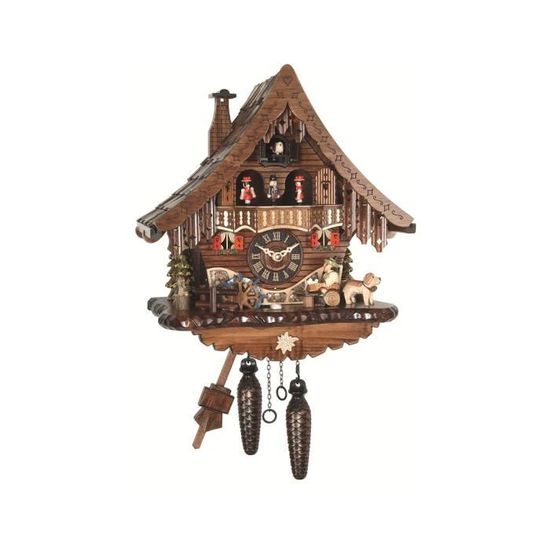 Pendule à Coucou à Quartz Trenkle – Maison Suisse Avec Musique – TU 458 QM (neuf)