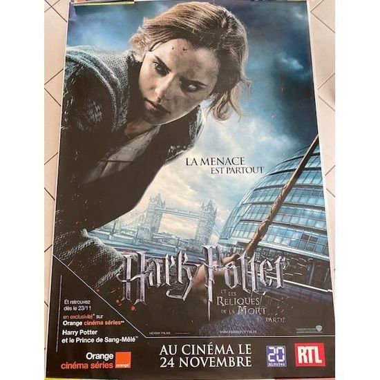 Harry Potter Poster - Collection Tous Les Films - Cdiscount Maison
