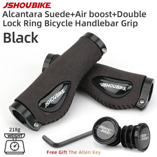 Repose-poignets Aérodynamique Pour Vélo – Aluminium, éponge Antidérapante, Compatible Guidon Droit 22.6-25.4 Mm