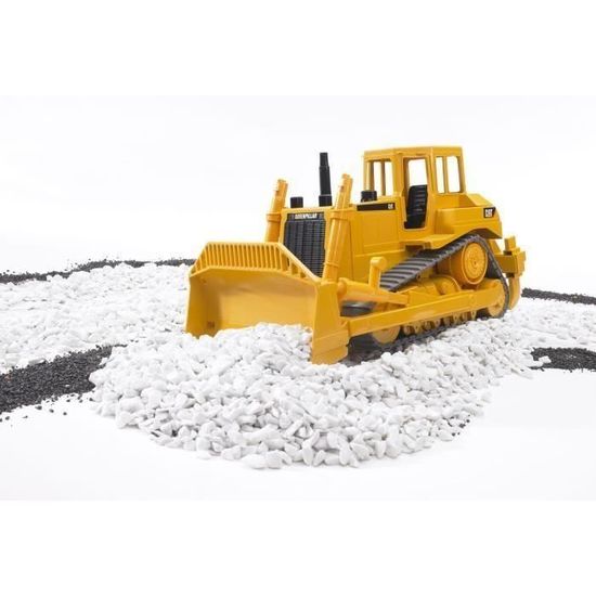 Pelle Sur Pneu BRUDER Caterpillar - Échelle 1/16 - Jouet 3 Ans+ - Neuf