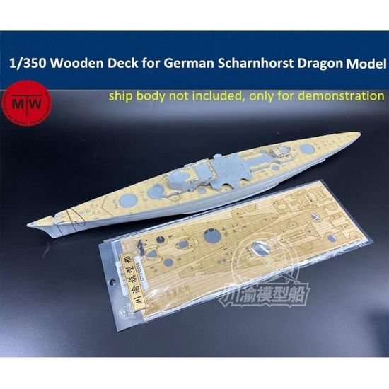 Feuille De Masquage Pont En Bois échelle 1/350 Pour Modèle Minicraft Titanic 11318 - Découpe Précise