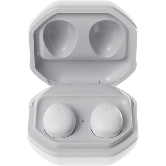 Écouteurs Bluetooth Mini Avec Écran LED - IPX7, Son Hi-Fi, Bluetooth 5.4, Blanc