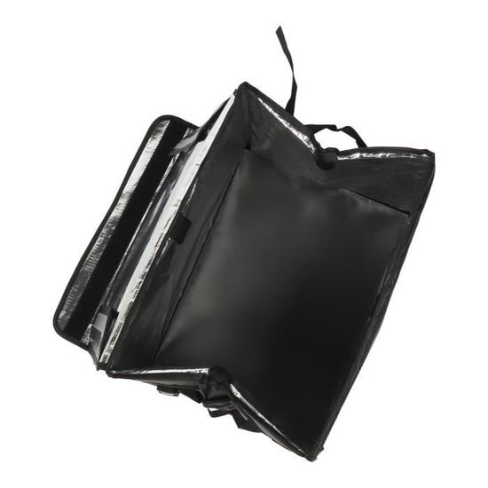 Sac Isotherme étanche Pour Livraison Nourriture - Capacité Pizza 35.6 Cm - Tissu Non Tissé Couleur Café - Camping, Pro