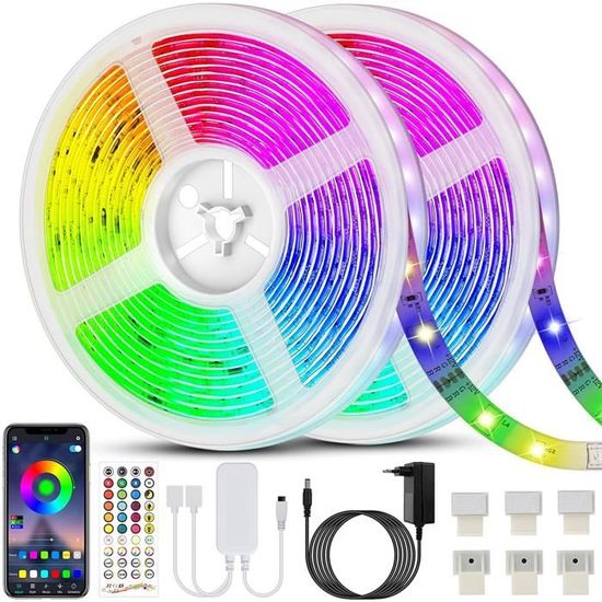 Lampe Musicale LED Avec Haut-parleur Bluetooth - Changement De Couleur RVB, Télécommande, Ambiance Pour Chambre Ou Fête